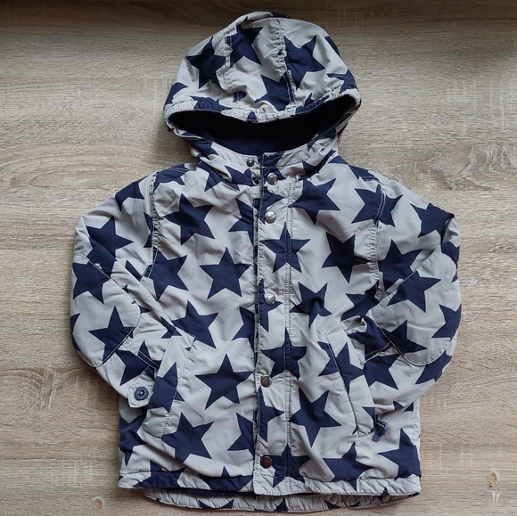 Mini Boden Other - Mini Boden fleece star coat 5-6 years